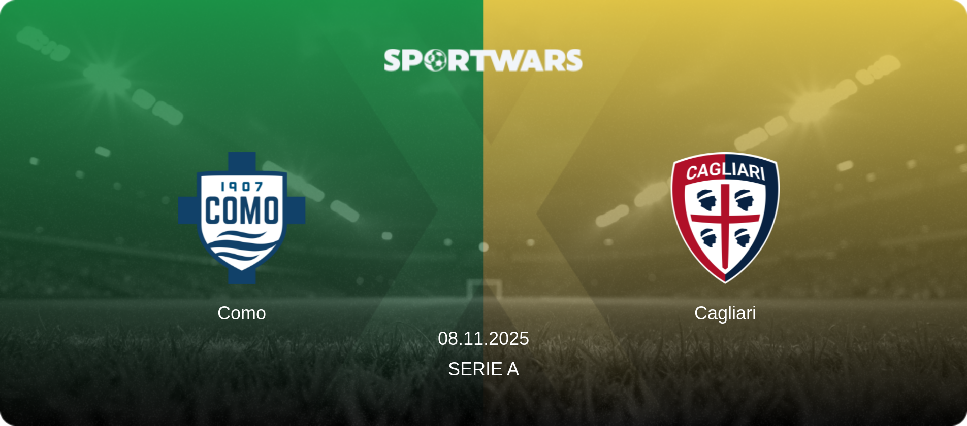 Como — Cagliari, 08.11.2025 — Serie A (match preview)