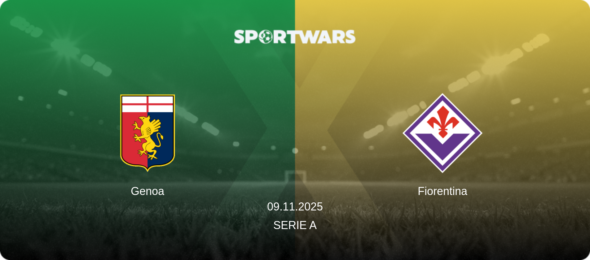 Genoa — Fiorentina, 09.11.2025 — Serie A (match preview)