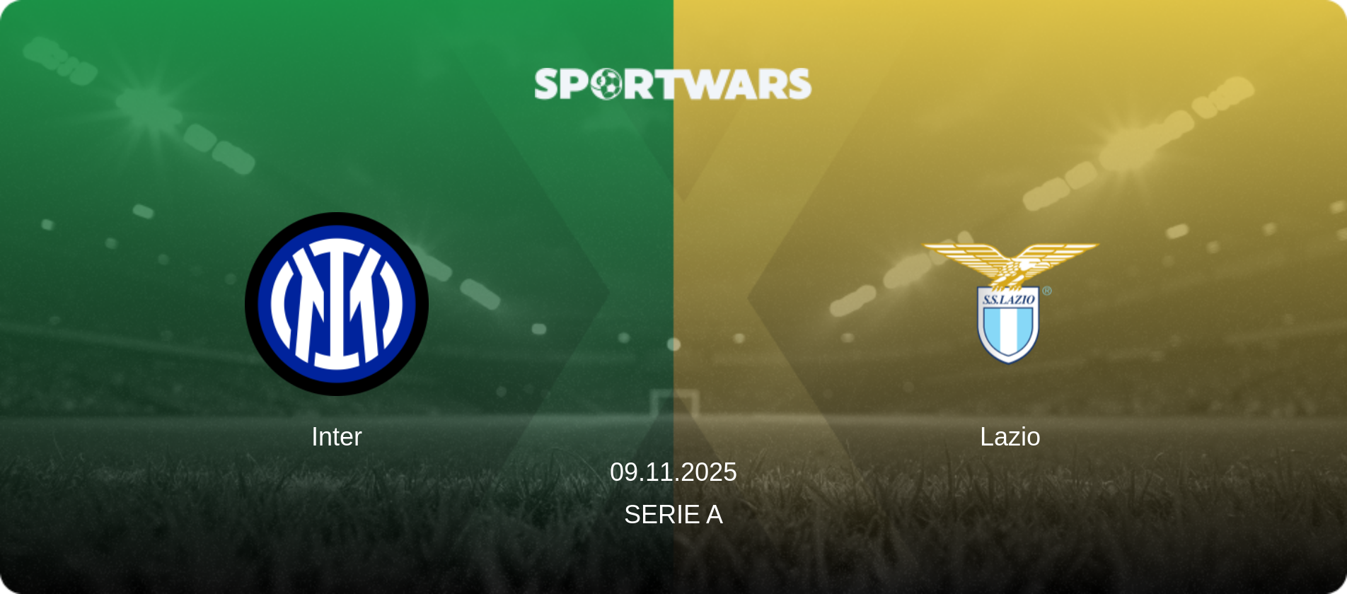 Inter — Lazio, 09.11.2025 — Serie A (match preview)