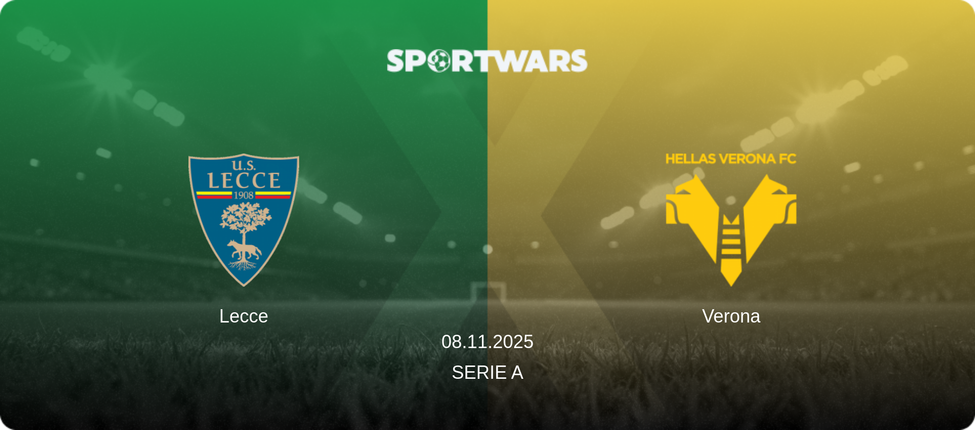 Lecce — Verona, 08.11.2025 — Serie A (match preview)