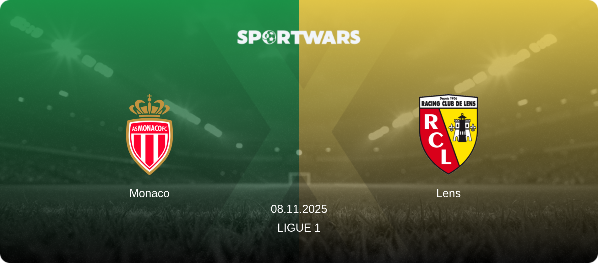 Monaco — Lens, 08.11.2025 — Ligue 1 (match preview)