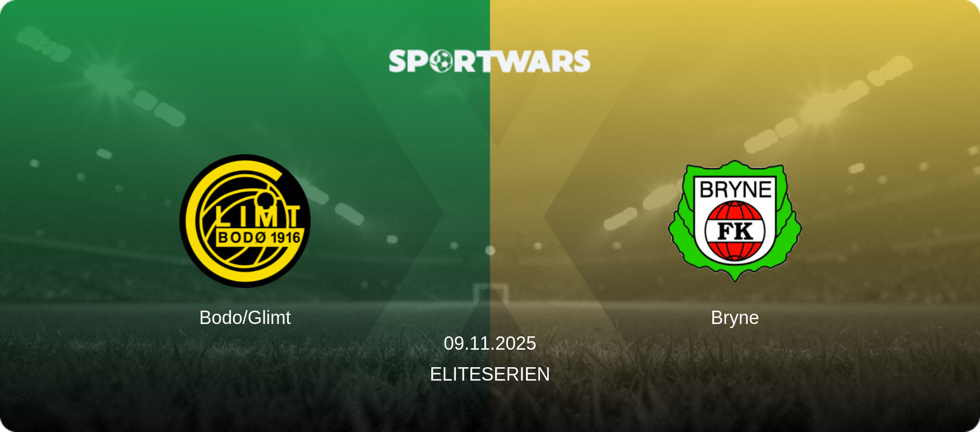 Bodo/Glimt — Bryne, 09.11.2025 — Eliteserien (match preview)