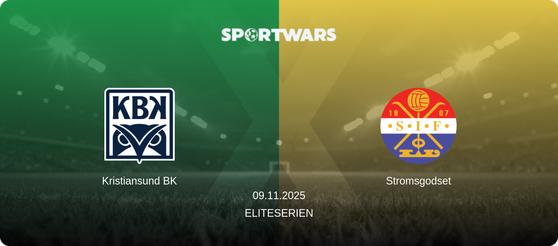 Kristiansund BK — Stromsgodset, 09.11.2025 — Eliteserien (match preview)
