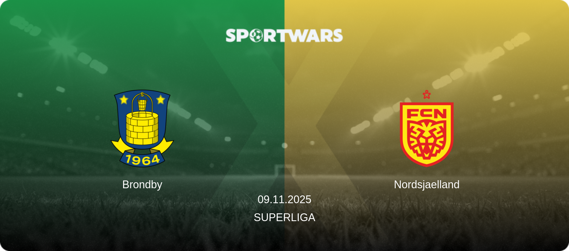 Brondby — Nordsjaelland, 09.11.2025 — Superliga (match preview)