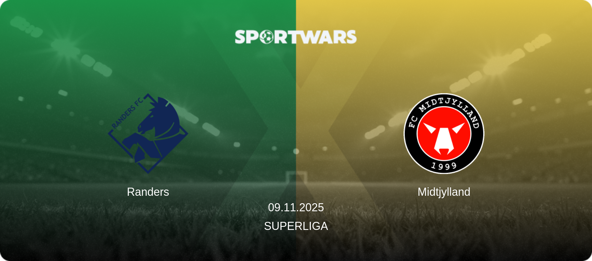 Randers — Midtjylland, 09.11.2025 — Superliga (match preview)