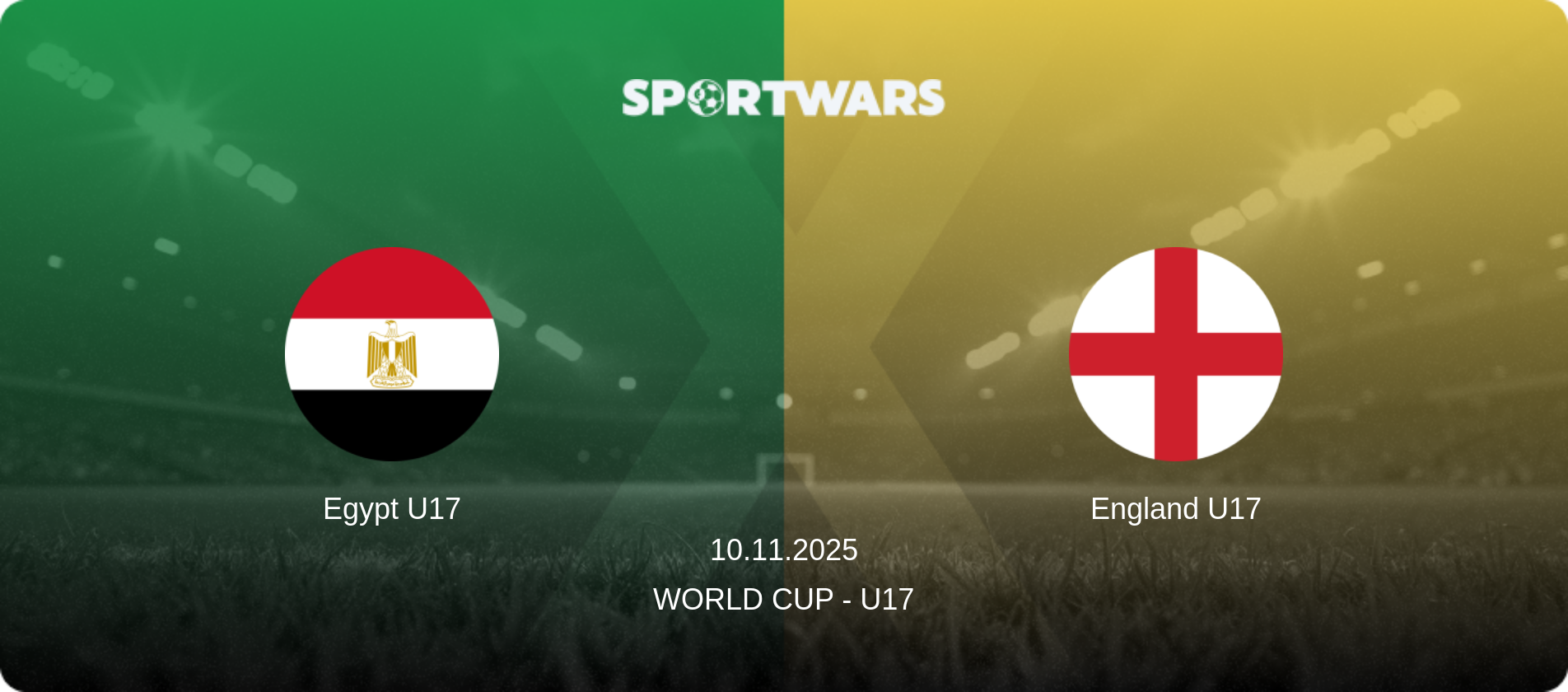 Egypt U17 — England U17, 10.11.2025 — World Cup - U17 (match preview)