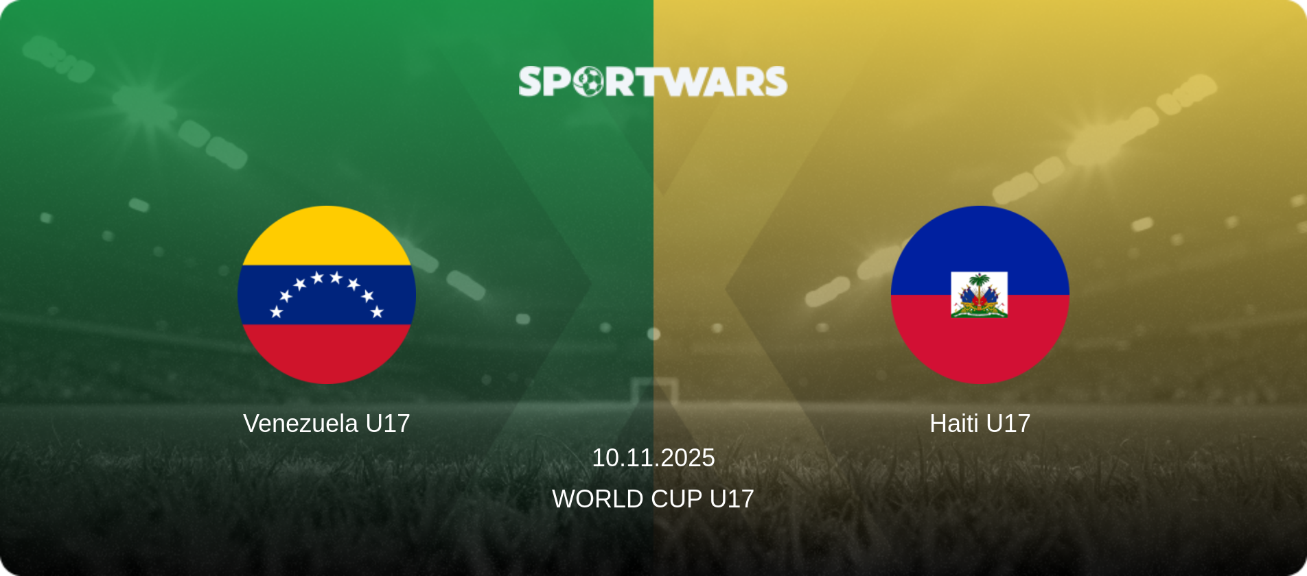 Venezuela U17 — Haiti U17, 10.11.2025 — World Cup U17 (match preview)