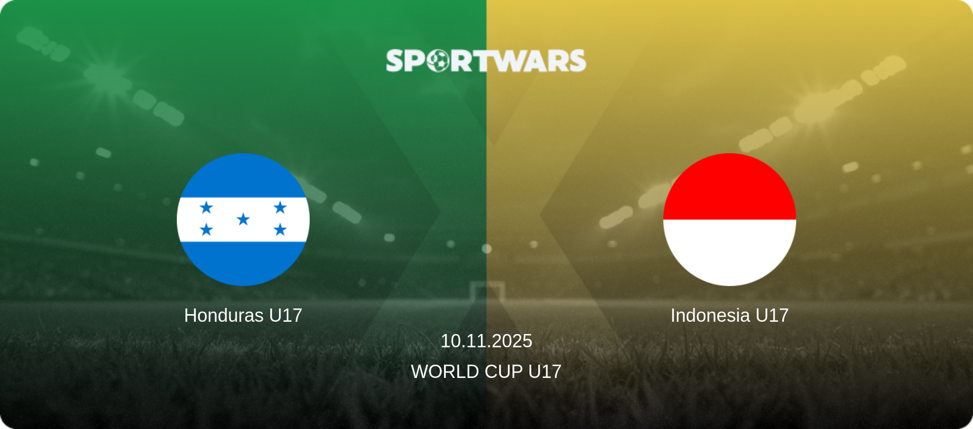 Honduras U17 — Indonesia U17, 10.11.2025 — World Cup U17 (match preview)