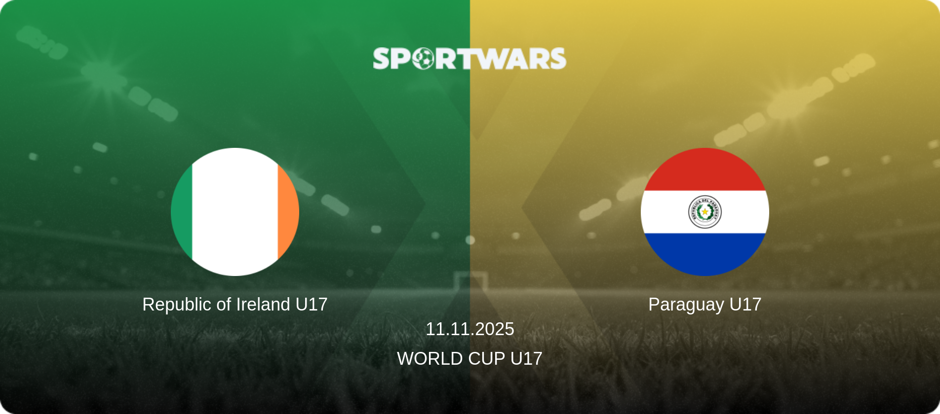Republic of Ireland U17 — Paraguay U17, 11.11.2025 — World Cup U17 (match preview)