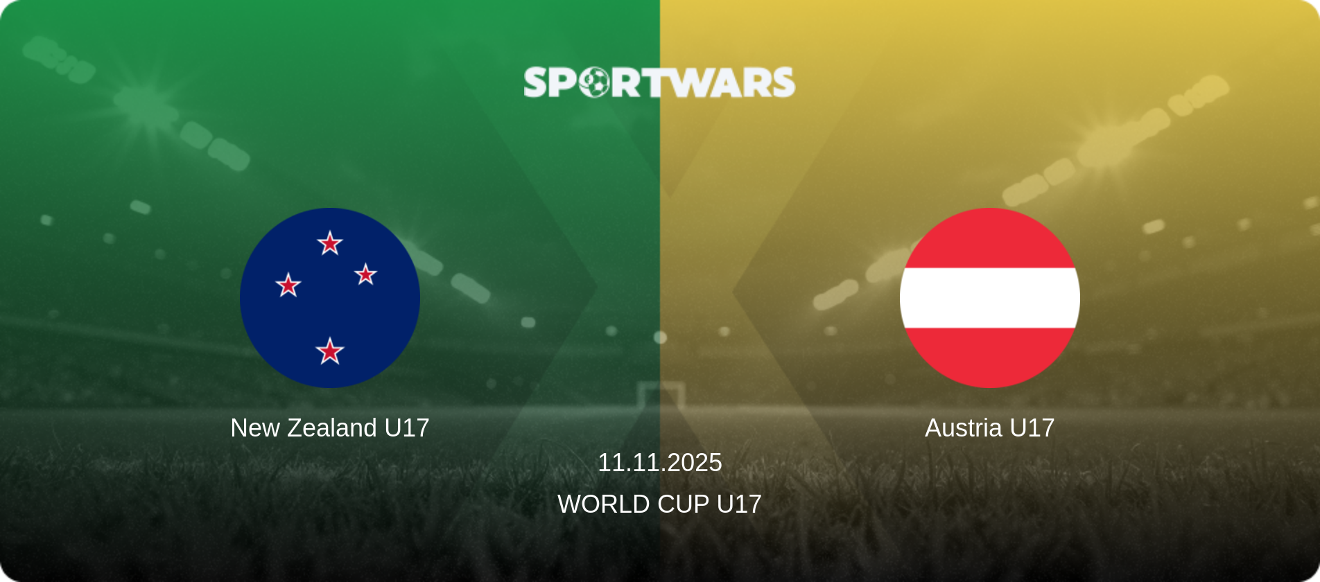 New Zealand U17 — Austria U17, 11.11.2025 — World Cup U17 (match preview)