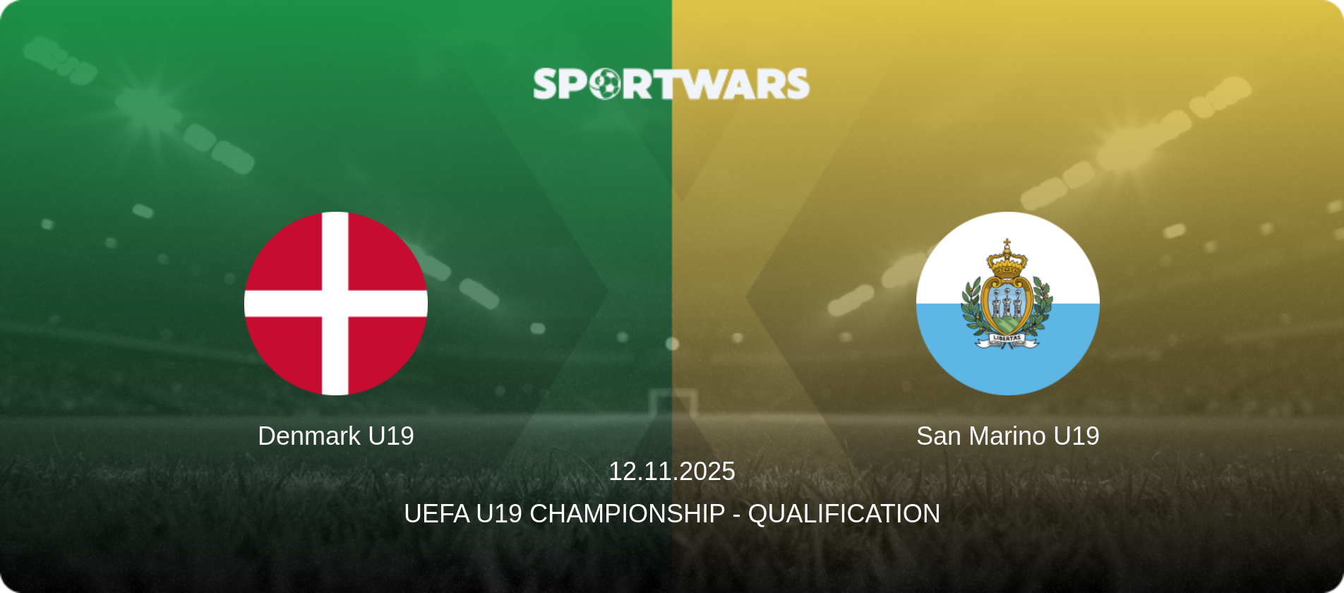 Denmark U19 — San Marino U19, 12.11.2025 — UEFA U19 Championship - Qualification (match preview)