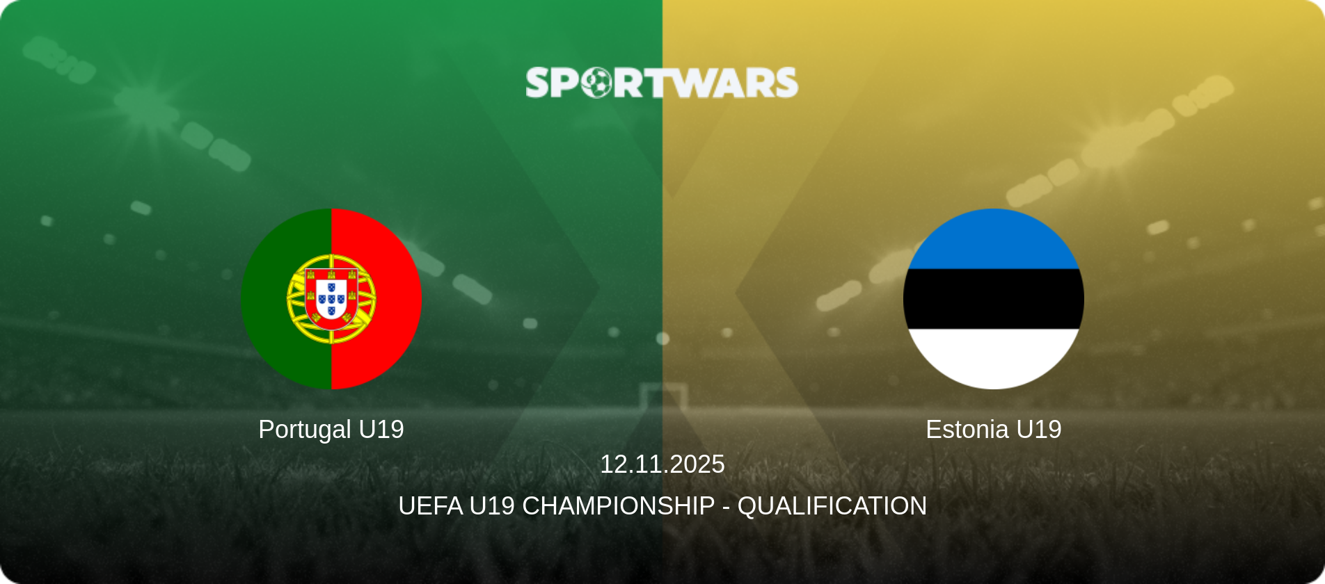 Portugal U19 — Estonia U19, 12.11.2025 — UEFA U19 Championship - Qualification (match preview)
