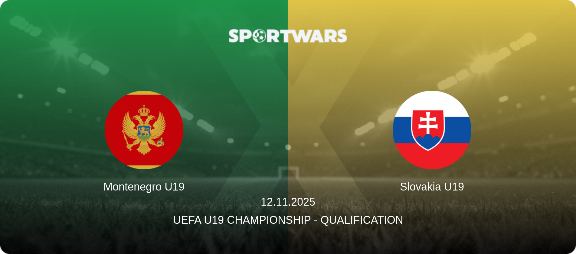 Montenegro U19 — Slovakia U19, 12.11.2025 — UEFA U19 Championship - Qualification (match preview)