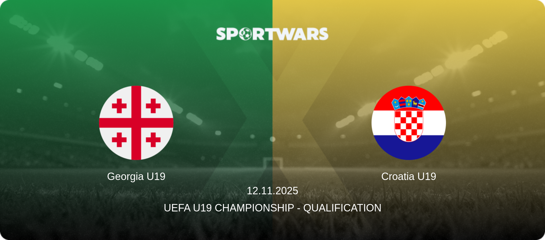 Georgia U19 — Croatia U19, 12.11.2025 — UEFA U19 Championship - Qualification (match preview)