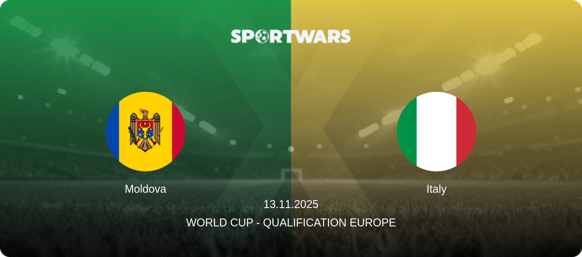 Moldova — Italy, 13.11.2025 — World Cup - Qualification Europe (match preview)