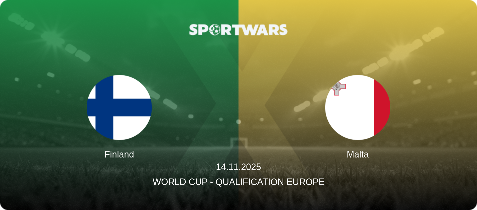 Finland — Malta, 14.11.2025 — World Cup - Qualification Europe (match preview)