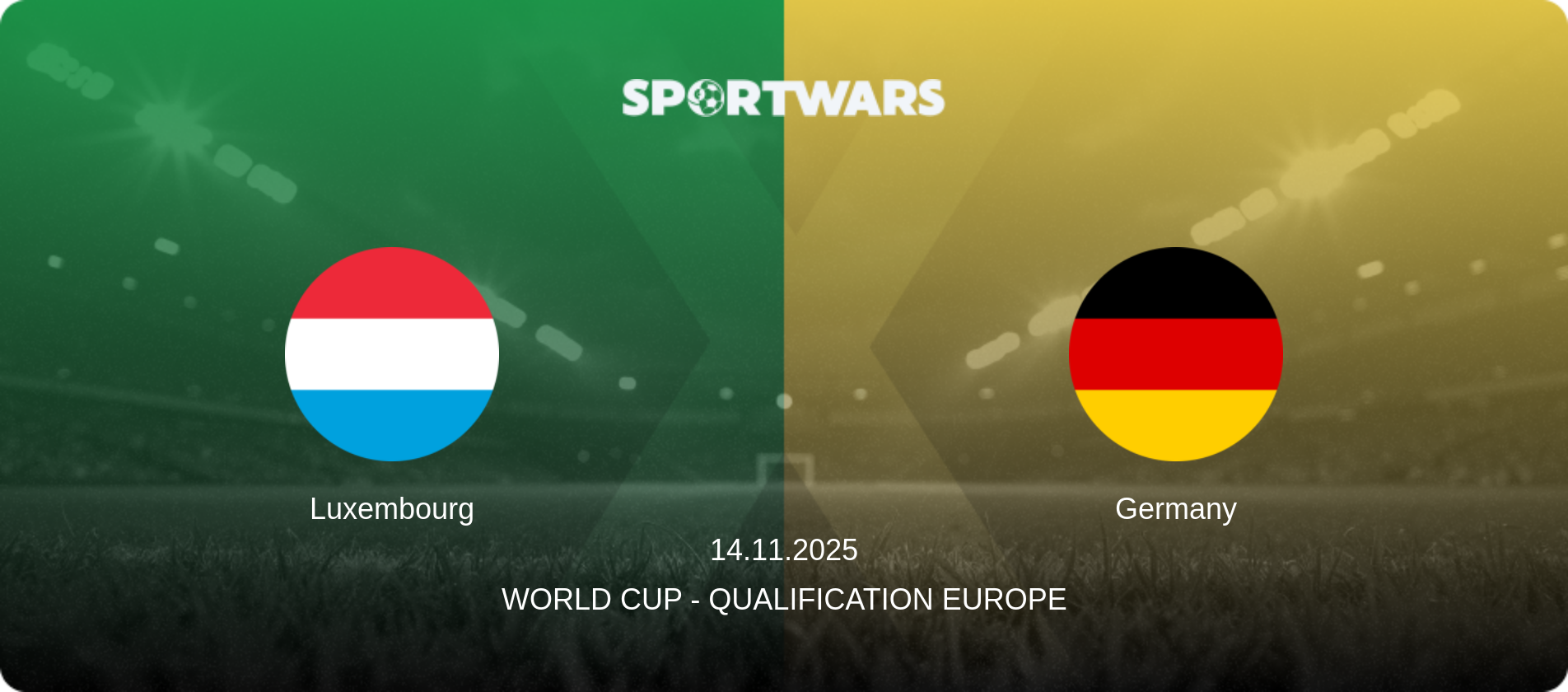 Luxembourg — Germany, 14.11.2025 — World Cup - Qualification Europe (match preview)