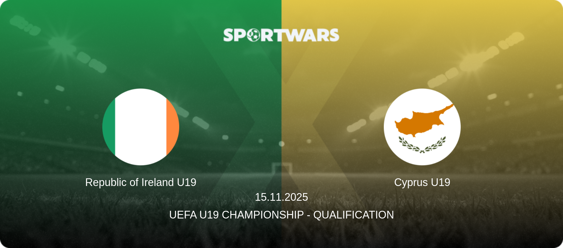 Republic of Ireland U19 — Cyprus U19, 15.11.2025 — UEFA U19 Championship - Qualification (match preview)