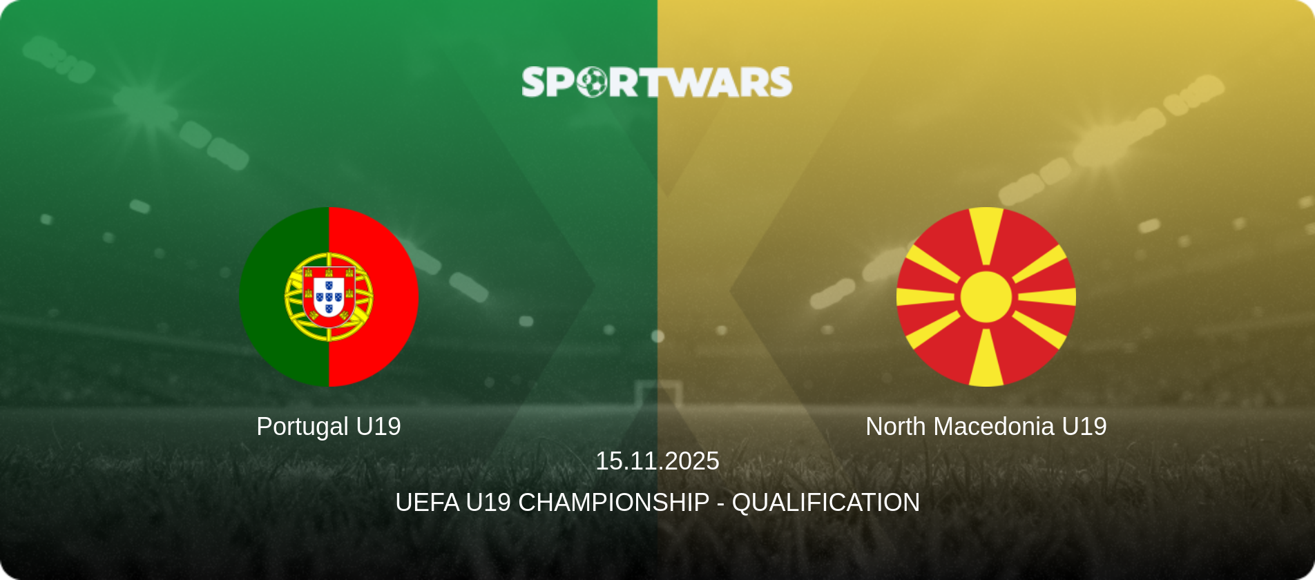 Portugal U19 — North Macedonia U19, 15.11.2025 — UEFA U19 Championship - Qualification (match preview)
