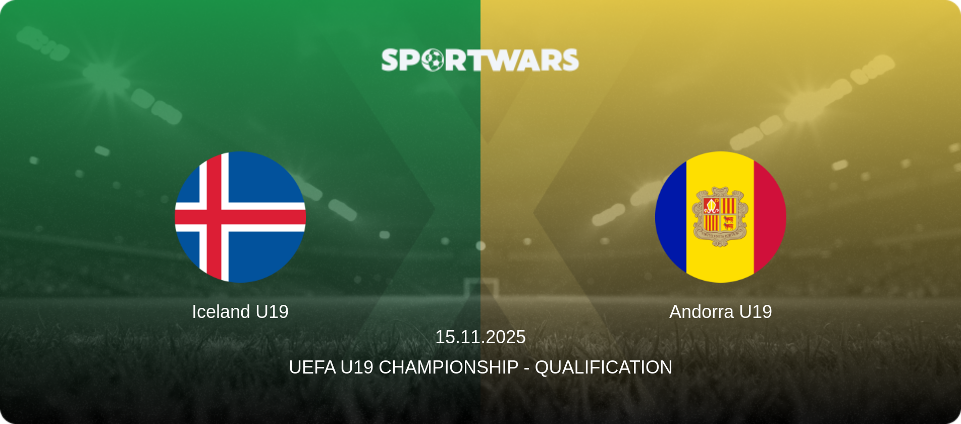 Iceland U19 — Andorra U19, 15.11.2025 — UEFA U19 Championship - Qualification (match preview)