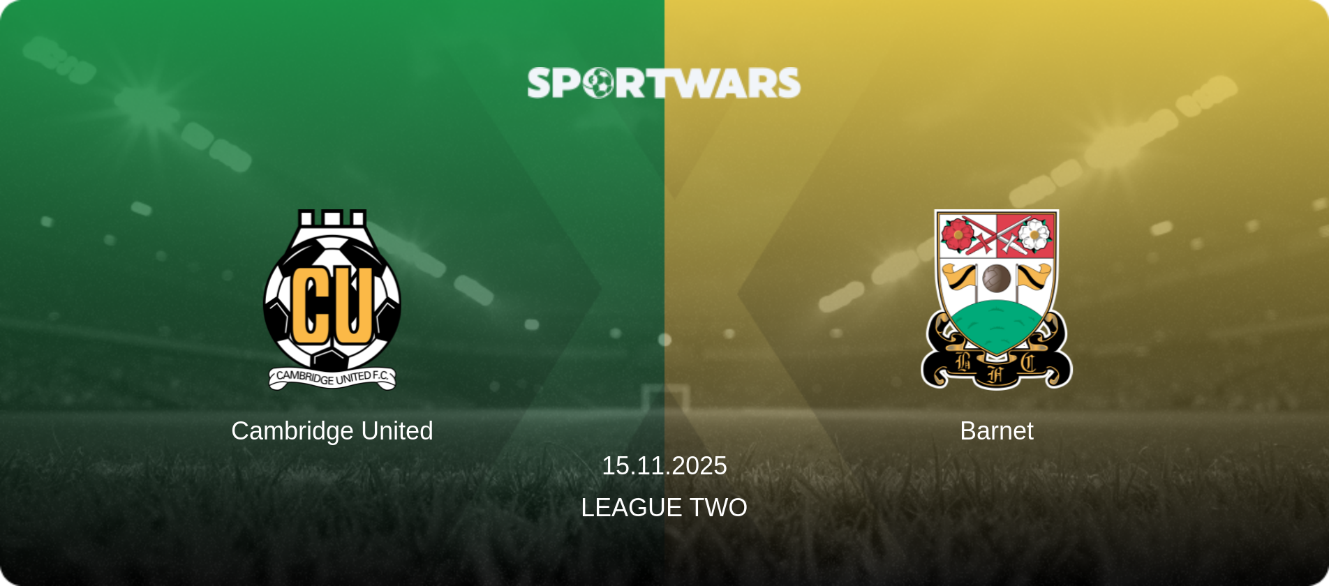 Cambridge United — Barnet, 15.11.2025 — League Two (match preview)
