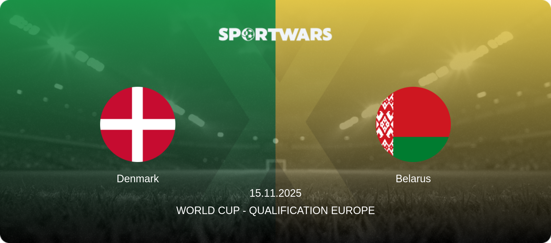 Denmark — Belarus, 15.11.2025 — World Cup - Qualification Europe (match preview)