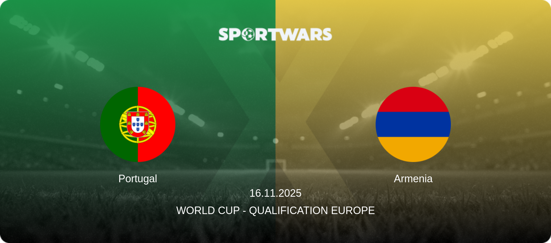 Portugal — Armenia, 16.11.2025 — World Cup - Qualification Europe (match preview)