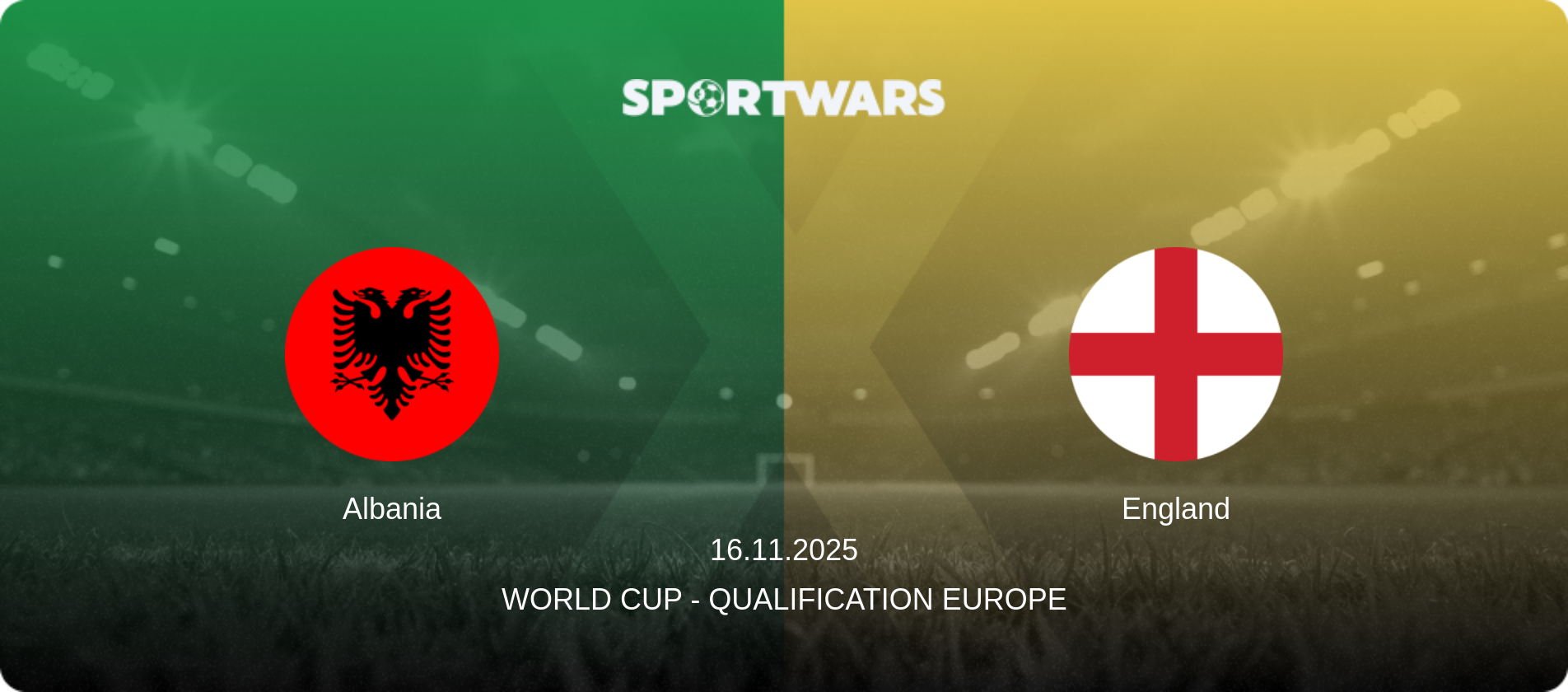 Albania — England, 16.11.2025 — World Cup - Qualification Europe (match preview)