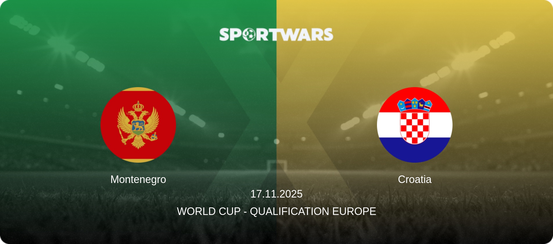Montenegro — Croatia, 17.11.2025 — World Cup - Qualification Europe (match preview)