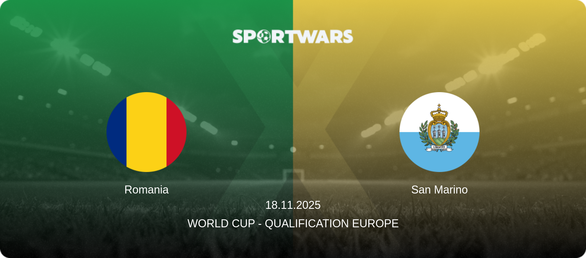 Romania — San Marino, 18.11.2025 — World Cup - Qualification Europe (match preview)