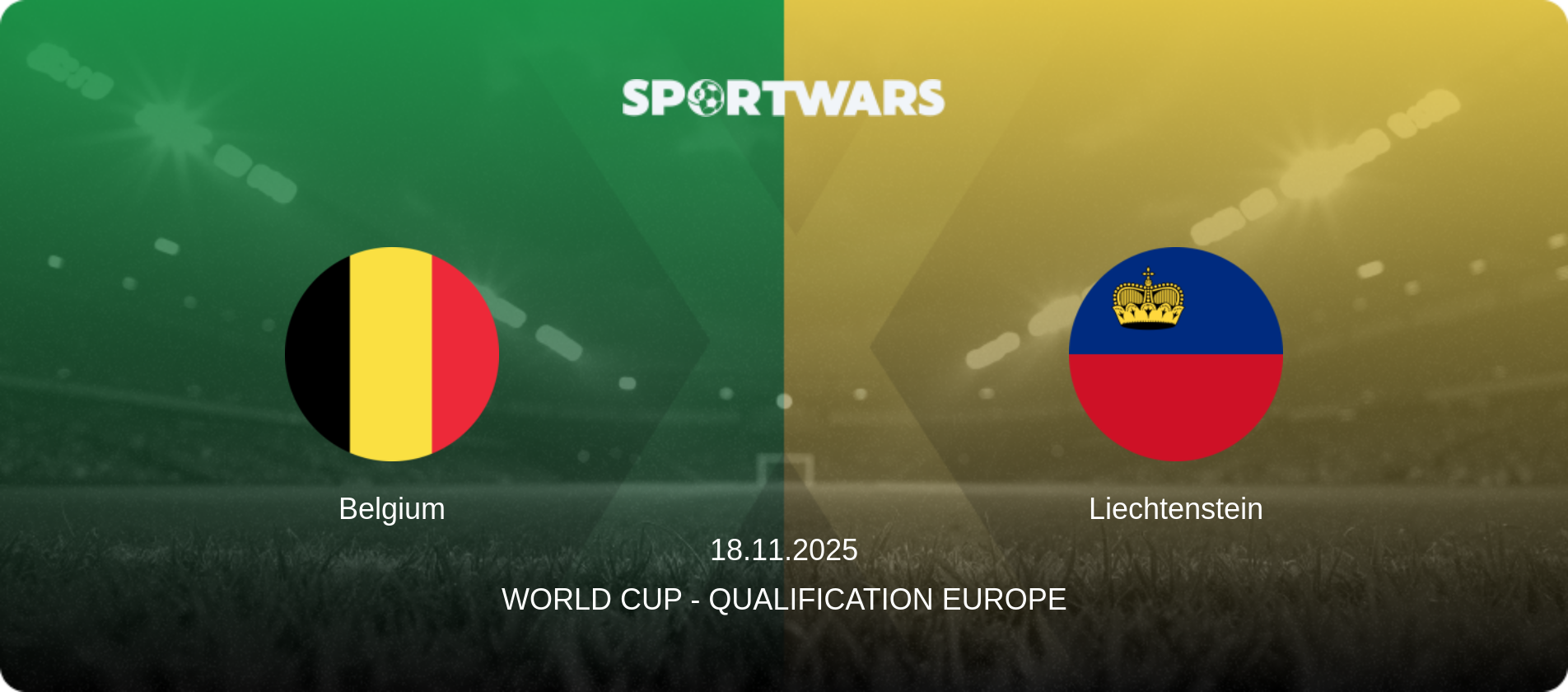Belgium — Liechtenstein, 18.11.2025 — World Cup - Qualification Europe (match preview)