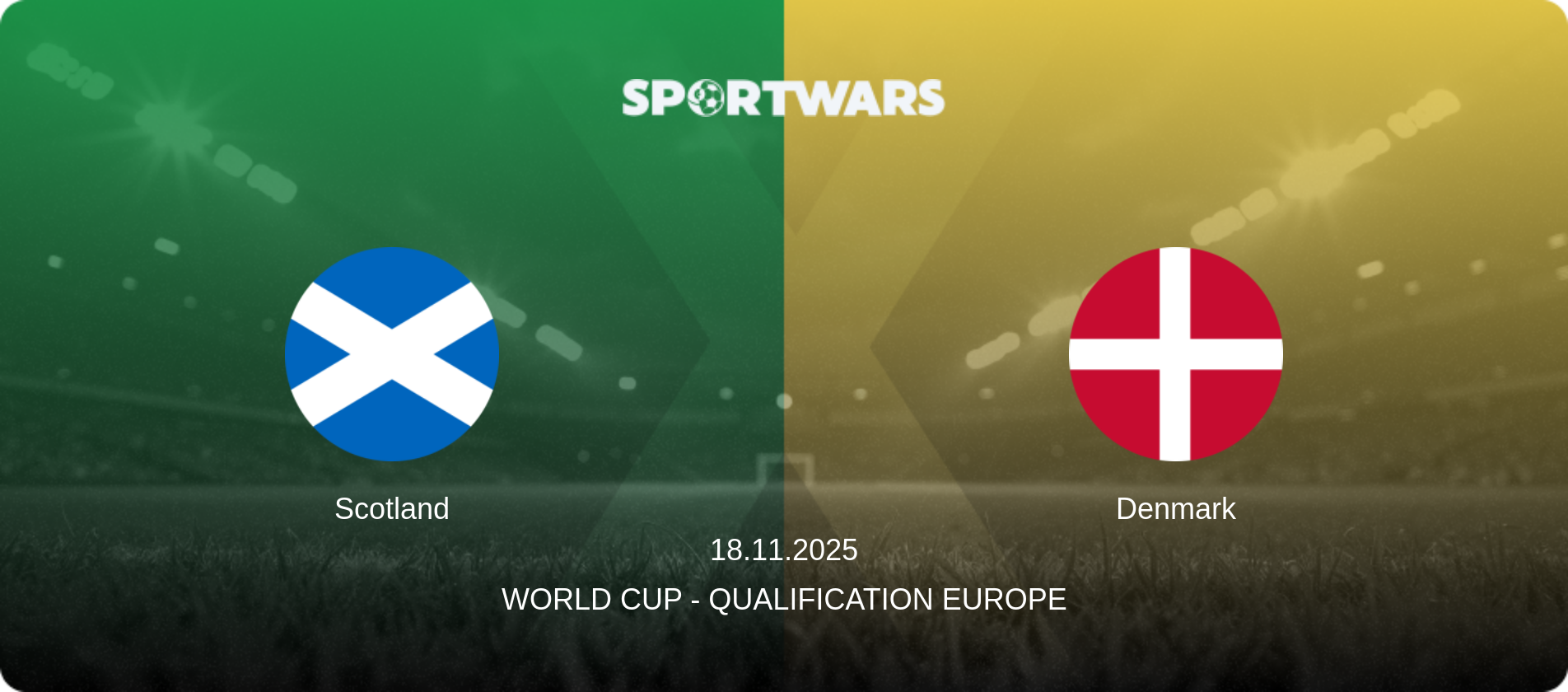 Scotland — Denmark, 18.11.2025 — World Cup - Qualification Europe (match preview)