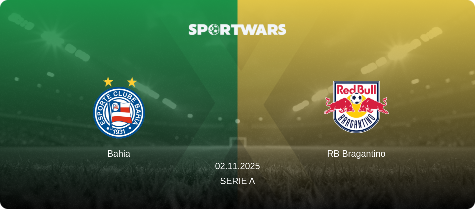 Bahia — RB Bragantino, 02.11.2025 — Serie A (match preview)