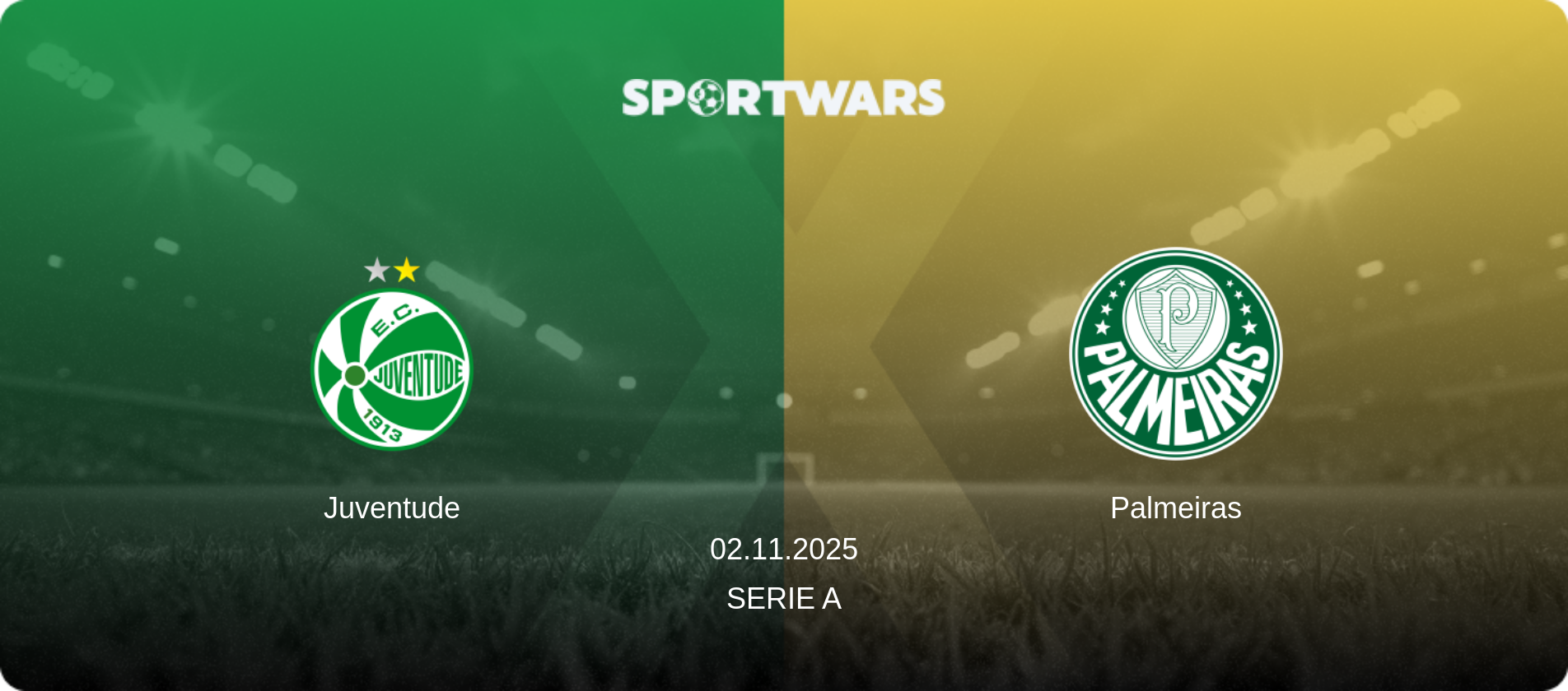 Juventude — Palmeiras, 02.11.2025 — Serie A (match preview)