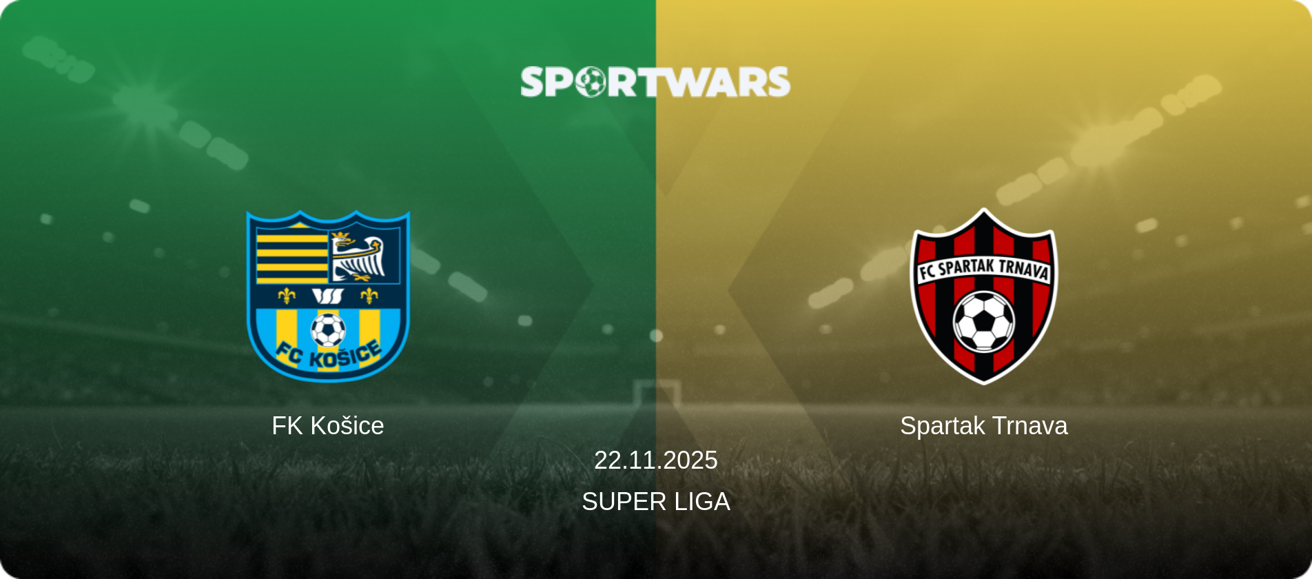 FK Košice — Spartak Trnava, 22.11.2025 — Super Liga (match preview)