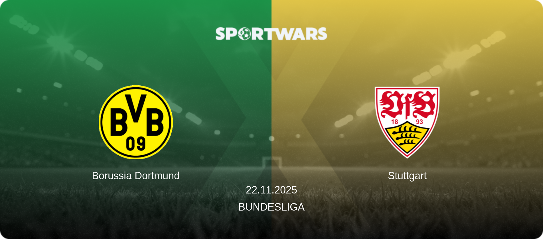 Borussia Dortmund — Stuttgart, 22.11.2025 — Bundesliga (match preview)
