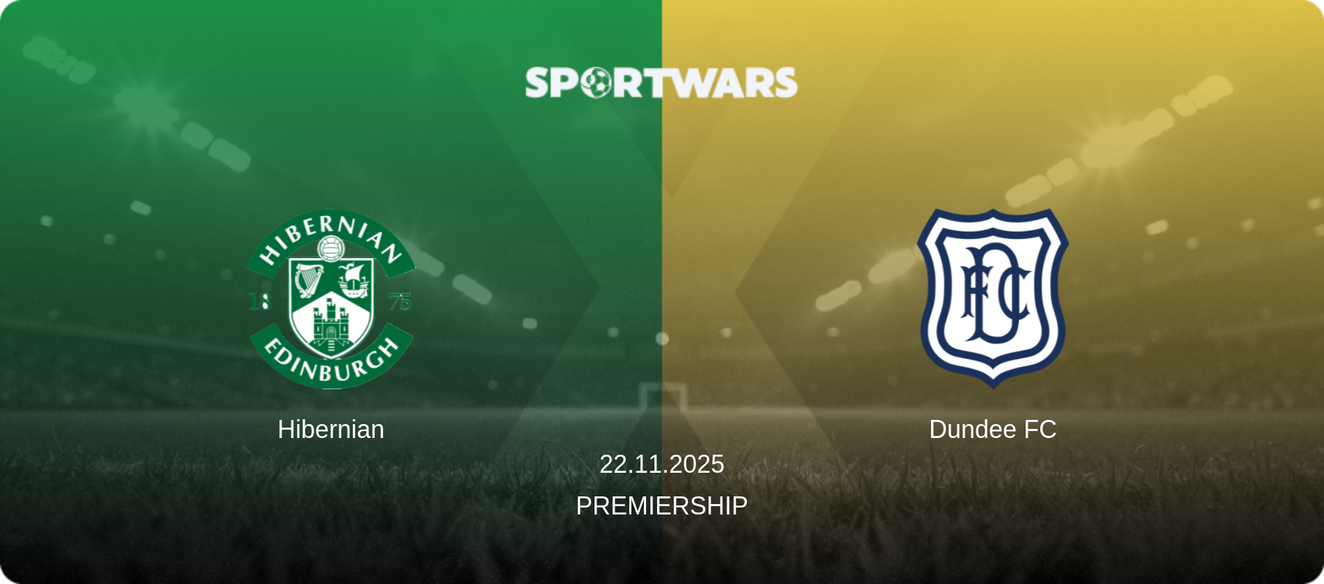 Hibernian — Dundee FC, 22.11.2025 — Premiership (match preview)