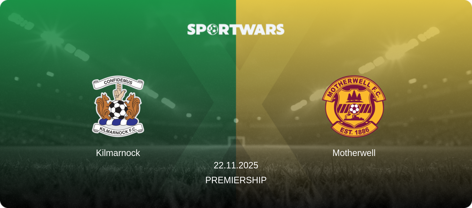 Kilmarnock — Motherwell, 22.11.2025 — Premiership (match preview)