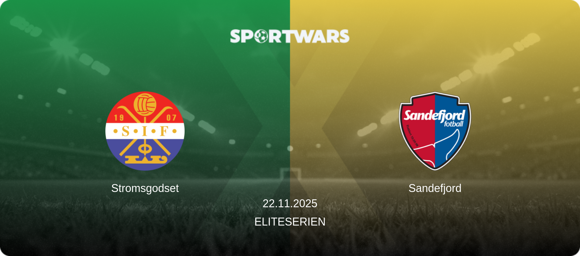 Stromsgodset — Sandefjord, 22.11.2025 — Eliteserien (match preview)