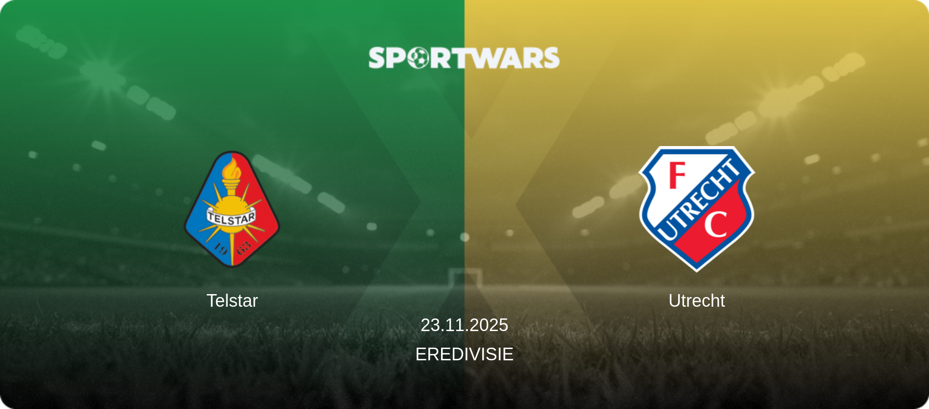 Telstar — Utrecht, 23.11.2025 — Eredivisie (match preview)