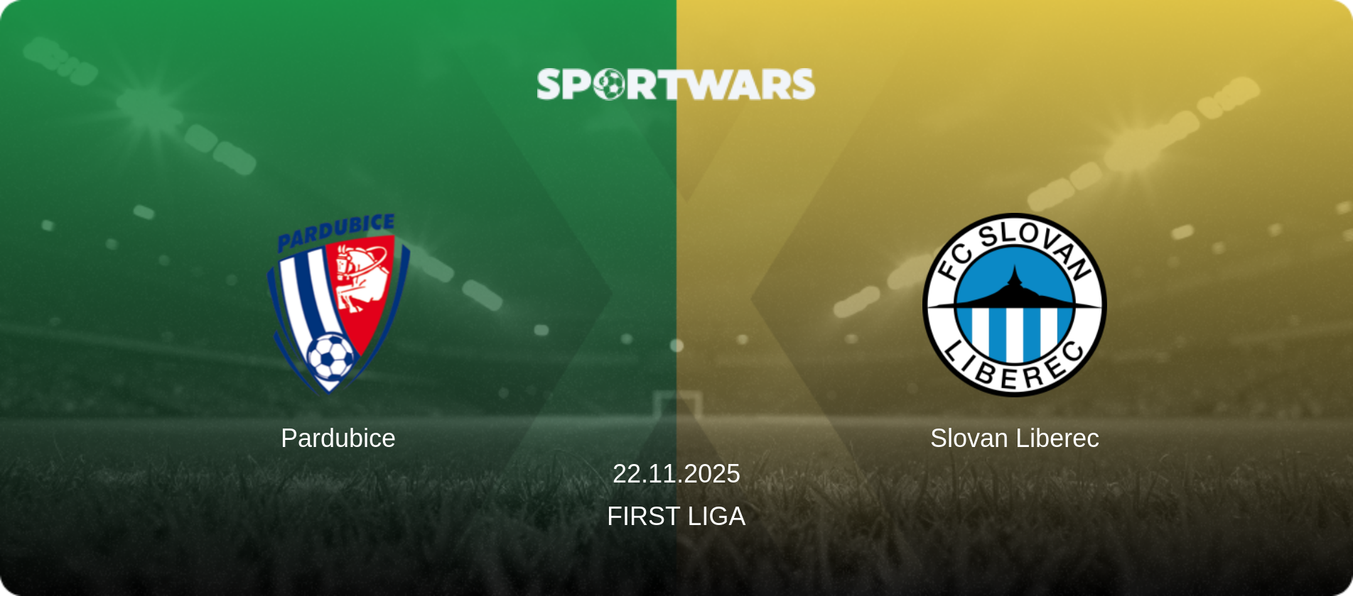 Pardubice — Slovan Liberec, 22.11.2025 — First Liga (match preview)