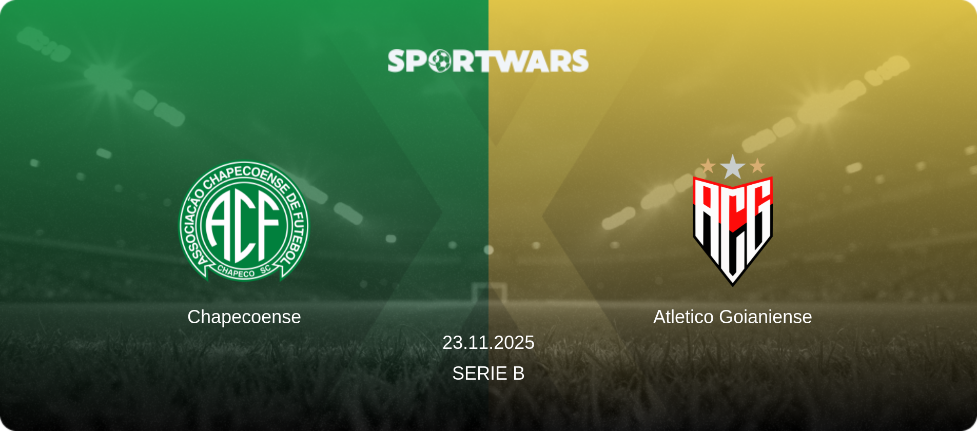 Chapecoense — Atletico Goianiense, 23.11.2025 — Serie B (match preview)