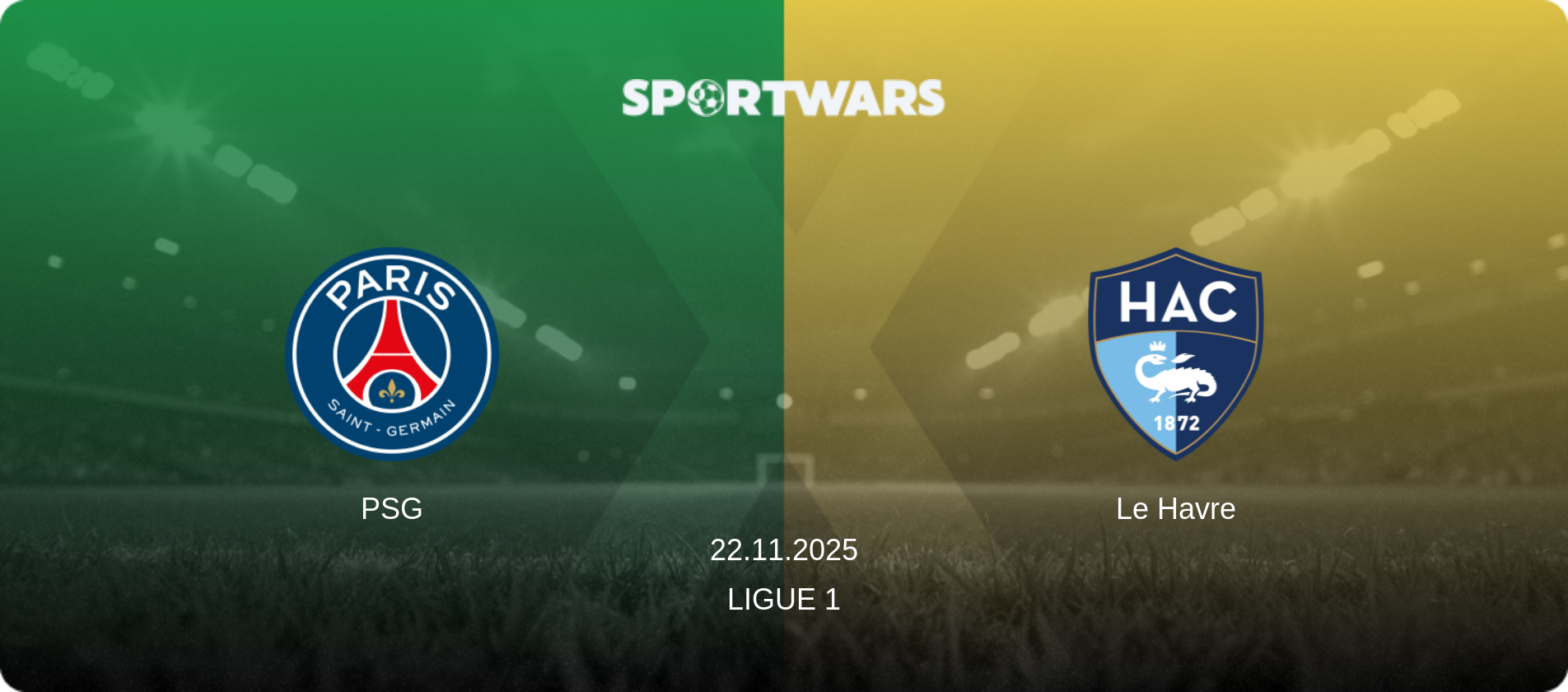 PSG — Le Havre, 22.11.2025 — Ligue 1 (match preview)