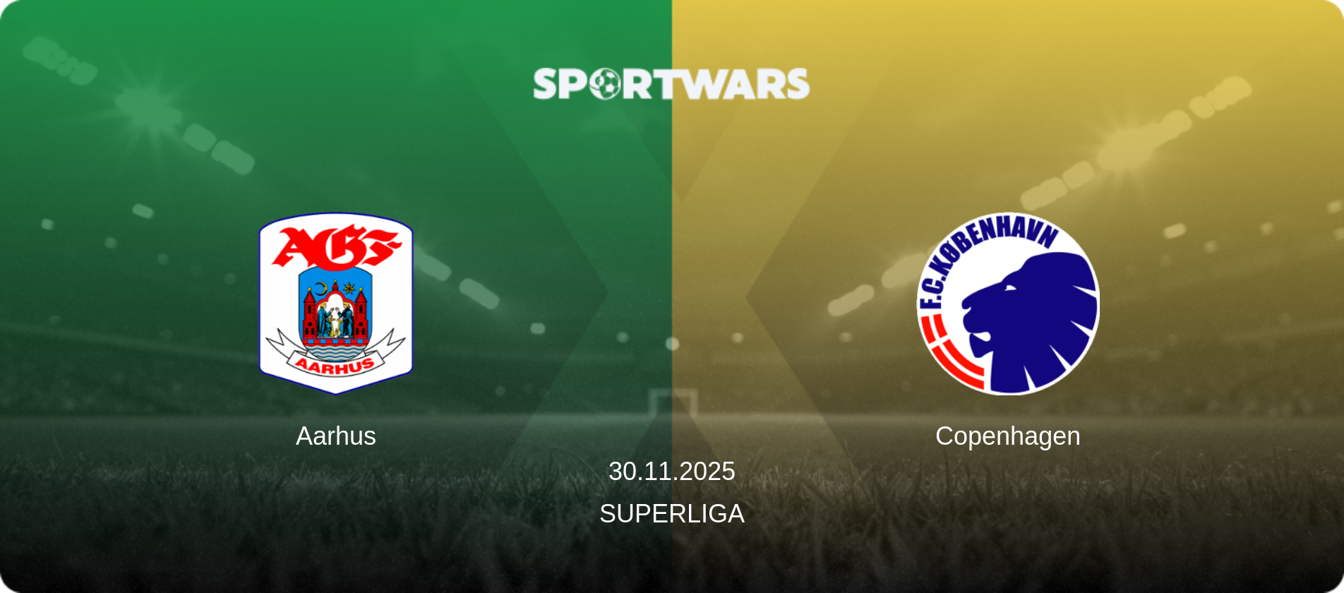 Aarhus — Copenhagen, 30.11.2025 — Superliga (match preview)