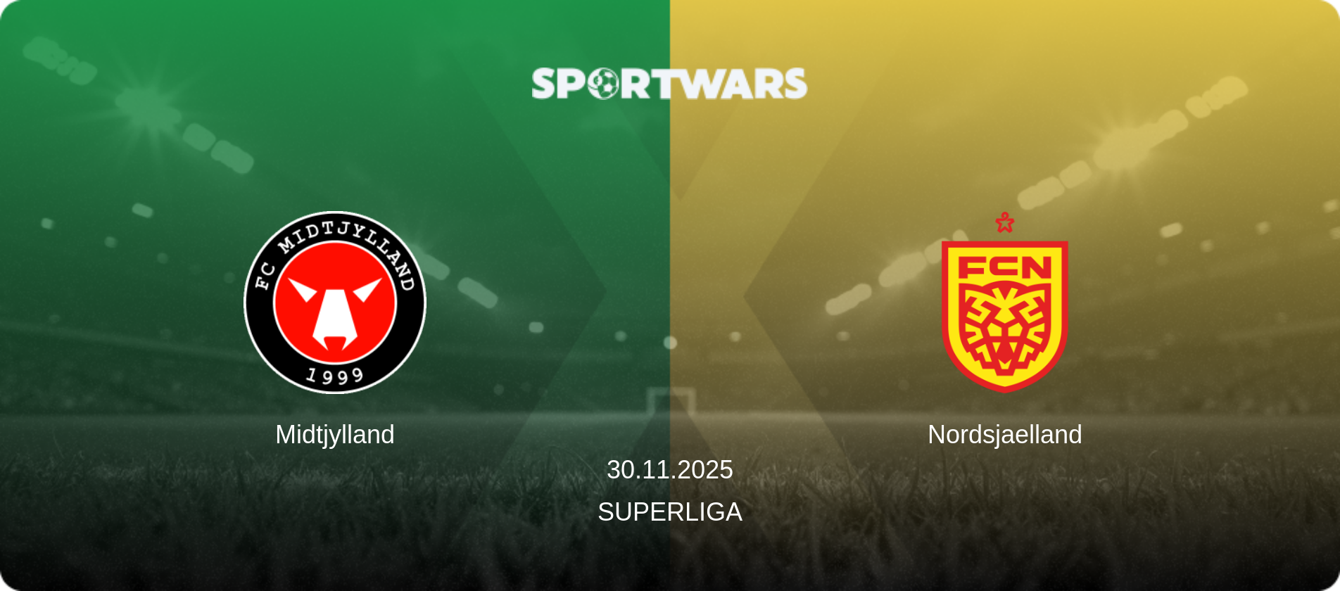 Midtjylland — Nordsjaelland, 30.11.2025 — Superliga (match preview)