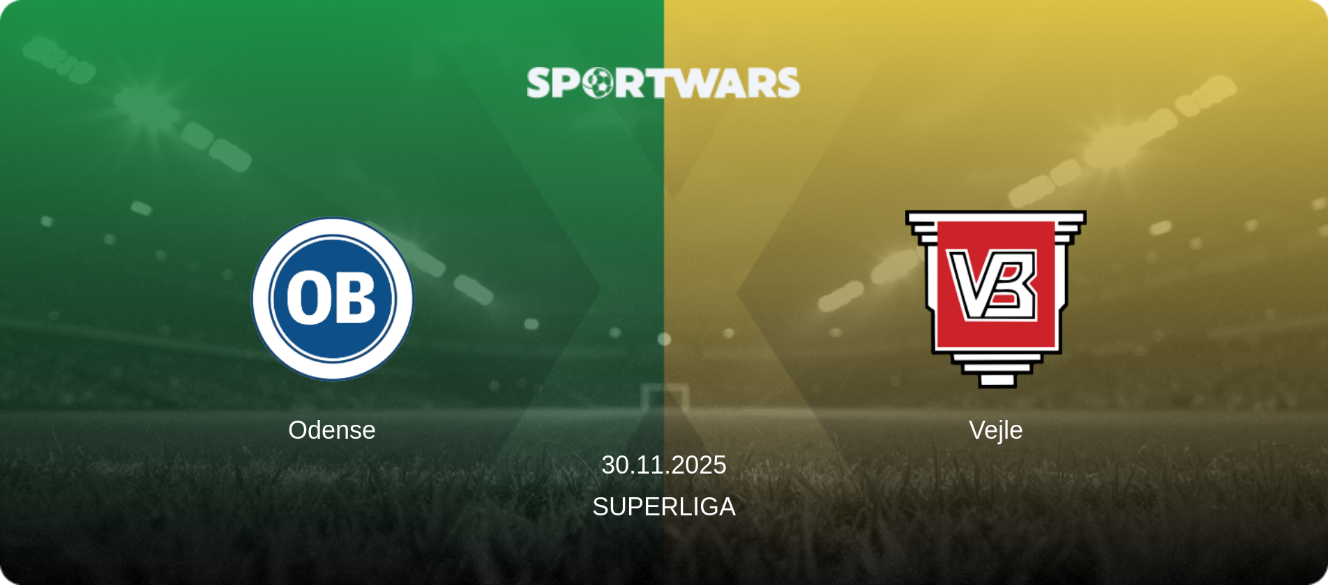 Odense — Vejle, 30.11.2025 — Superliga (match preview)