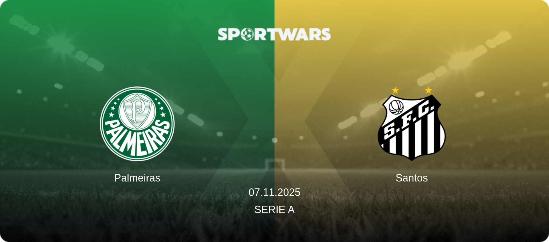 Palmeiras — Santos, 07.11.2025 — Serie A (match preview)