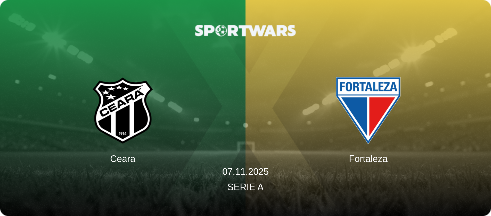 Ceara — Fortaleza, 07.11.2025 — Serie A (match preview)