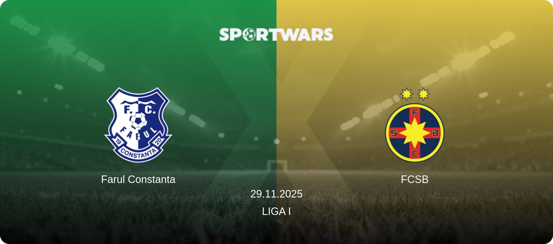 Farul Constanta — FCSB, 29.11.2025 — Liga I (match preview)
