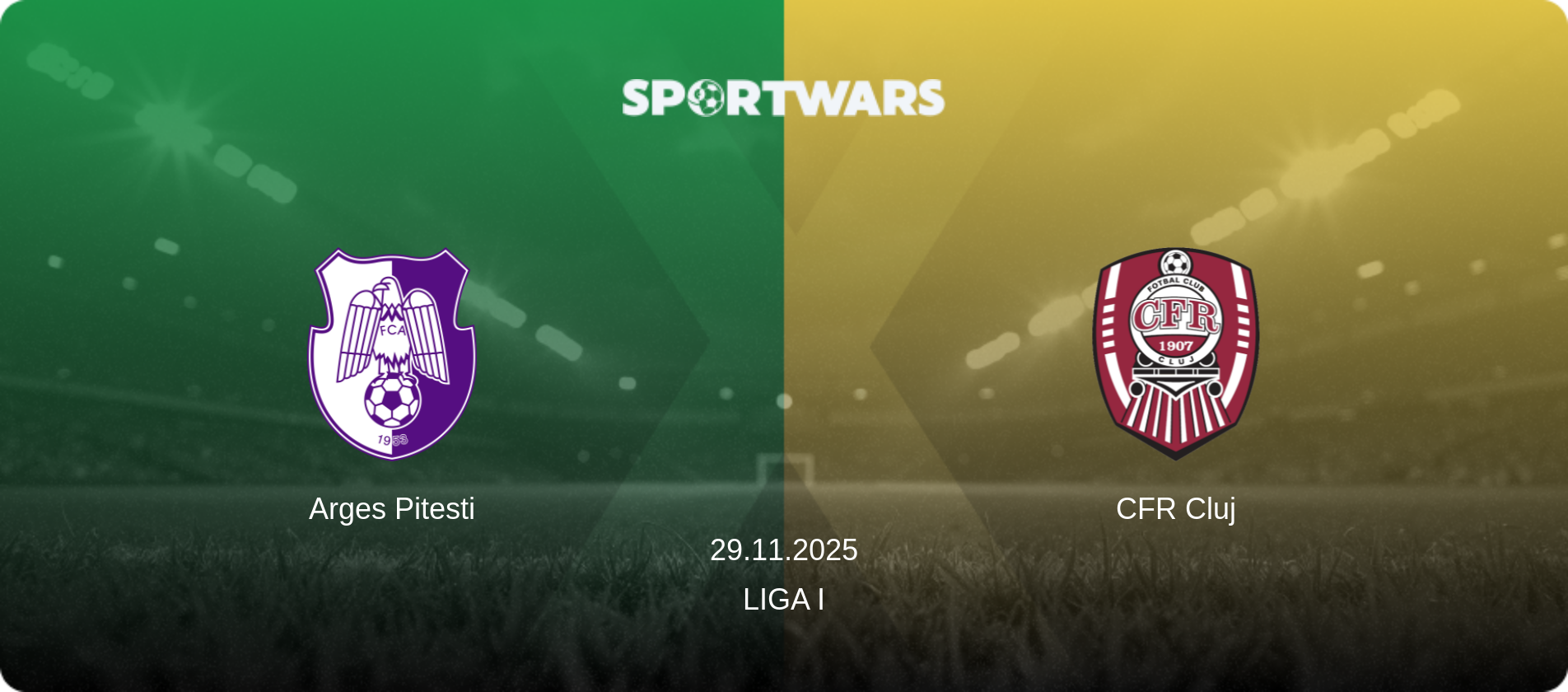 Arges Pitesti — CFR Cluj, 29.11.2025 — Liga I (match preview)